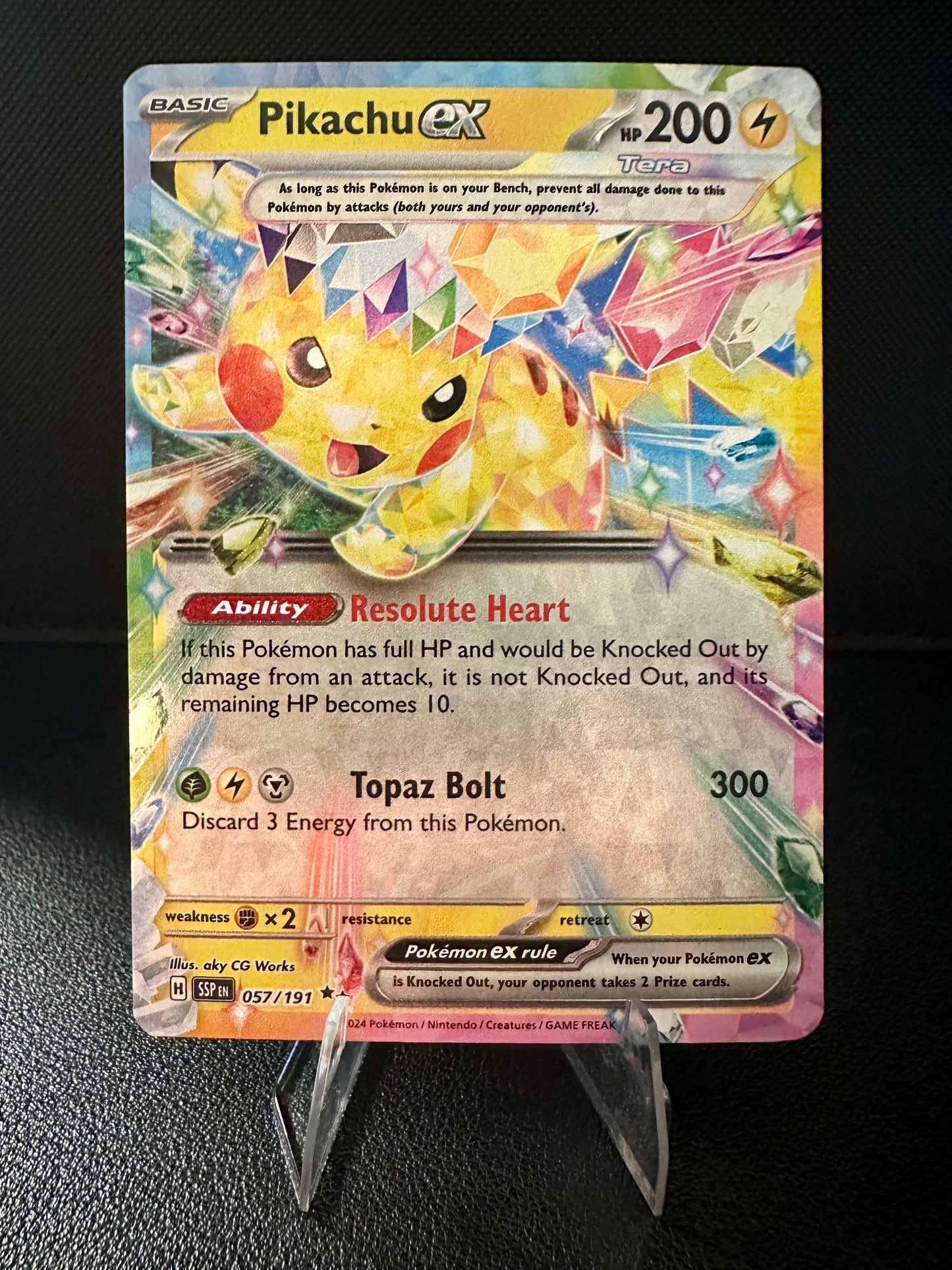 Pikachu ex - 057/191