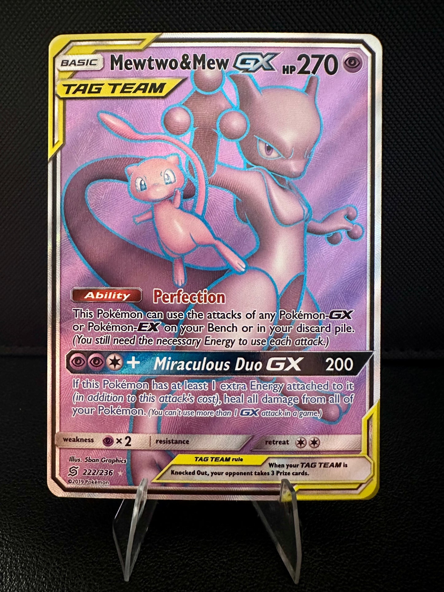 Mewtwo & Mew GX - 222/236