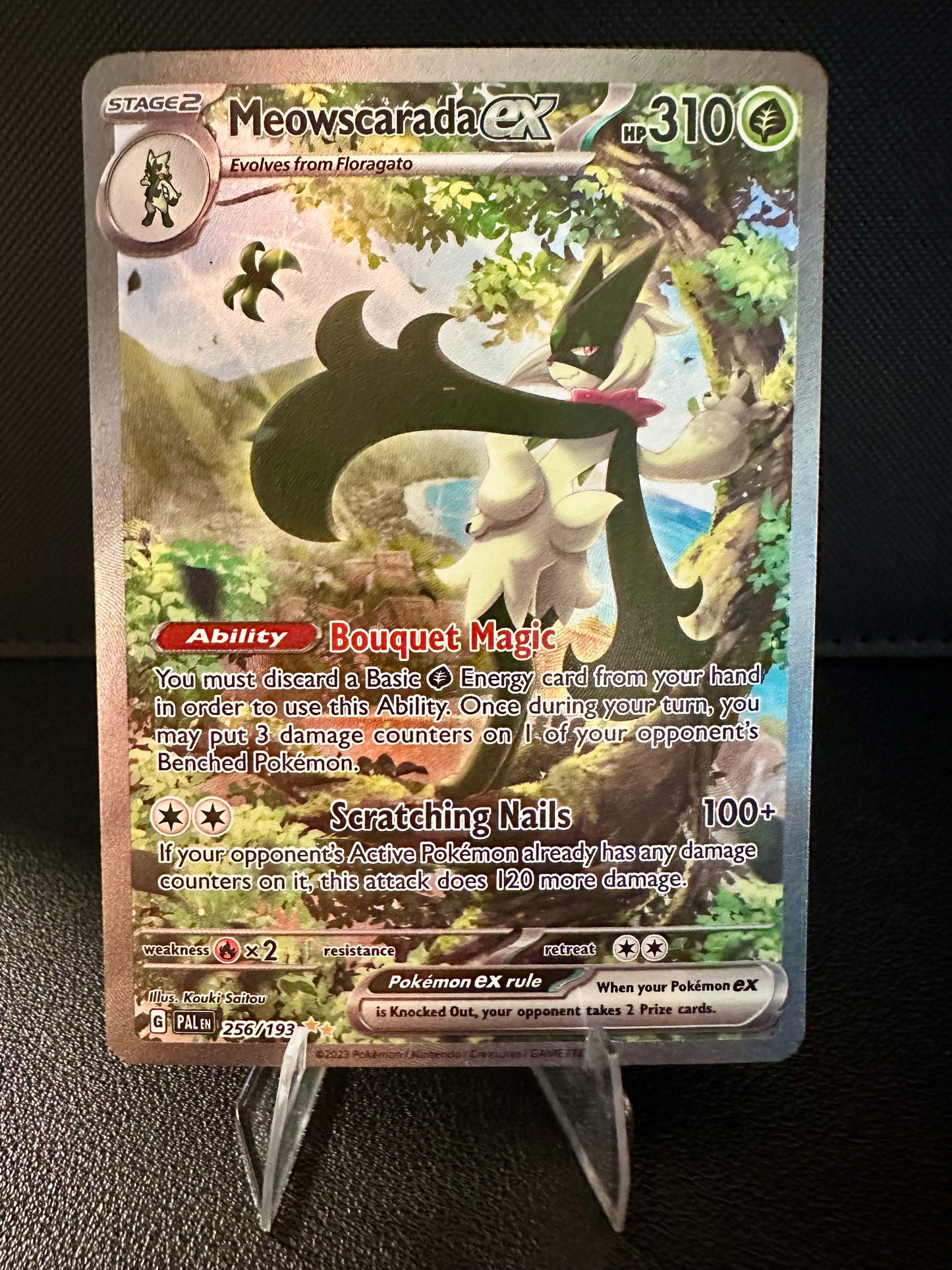Meowscarada ex - 256/193