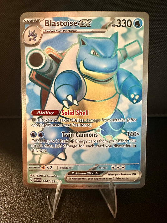 Blastoise ex - 184/165
