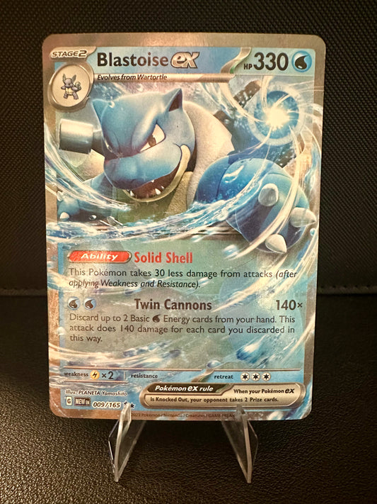 Blastoise ex - 9/165