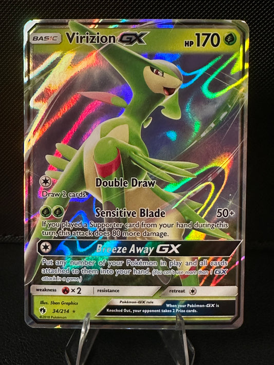 Virizion GX - 34/214